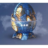 Недорогие огни проектора звездной галактики-Проектор звездного неба в виде яйца динозавра с беспроводным музыкальным плеером, ночник с белым шумом, туманностью и таймером. &amp;пульт дистанционного управления — лучший подарок &amp;Декор для детской и