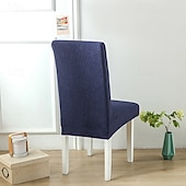 cheap Armchair Cover &amp; Armless Chair Cover-Water Resistant Polar Fleece Stretch Dining Chair Cover Soft Seat Slipcover for Home Kitchen Gift for Family(Not 100% Waterproof)