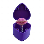 billige Statuer-hjerteformet overraskelsesspøkeboks med hemmelig rom &amp;overraskelsesmekanisme - romantisk nyhetsgave til valentinsdagen, fester, vitser - roseboks for frierier, unnskyldninger, arrangementer