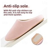 tanie Domowe kapcie-kapcie z pianki memory, z grubą i miękką wyściółką oraz cichą podeszwą, odpowiednie zarówno dla mężczyzn, jak i kobiet