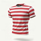 billiga 3D T-shirts-herr festivalrandigt t-shirttryck – avslappnad karnevalsfestt-t-shirt