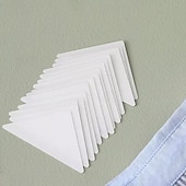 olcso Otthoni kellékek-100 db-os póló- és inggallérmatrica, állítható és kényelmes gallérrögzítőkkel, tökéletes az inggallérok rendezett és ropogós tartása érdekében, ideális munkába és hétköznapi viseletre