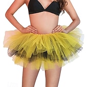 economico Fondi-Costume di fantasia Tutu Gonna in tulle Retrò Vintage Anni '80 Adulti Per donna Halloween Carnevale Feste Performance Vestirsi