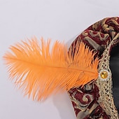 preiswerte Zubehör und mehr-Retro Vintage Mittelalterlich Renaissance Hut Prinz Vampir Edelmann Kostüm Herren Maskerade Party Erwachsene Hut