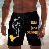 economico Animali &amp; Uccelli-Per uomo Animale Pollo di plastica Gergo divertente Costumi da bagno Pantaloncini da mare Pantaloncini da Surf Misura del girovita medio Divertente Casuale Vacanza al Mare Tasche Laterali fodera in