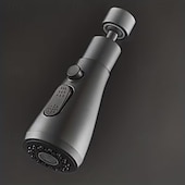 cheap Kitchen Utensils &amp; Gadgets-360° Rotating Kitchen Faucet Extender, Multi-Mode Water Flow Sprayer Attachment, Splash-Proof Water Saving Faucet Aerator with Extension Hose