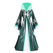 olcso Férfi jelmezek-boszorkány Tündér Elphaba Párok jelmezek Film Cosplay jelmez Film Walpurgis éjszaka Szerepjáték for Férfi Női Felnőttek Mindszentek napja Farsang Teljesítmény Comic Con Anime Expo