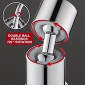 cheap Kitchen Utensils &amp; Gadgets-360° Rotating Kitchen Faucet Extender, Multi-Mode Water Flow Sprayer Attachment, Splash-Proof Water Saving Faucet Aerator with Extension Hose