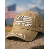  Pánské Unisex Klobouk k 250. výročí Spojených států Kšiltovka Sluneční klobouk Trucker Hat Rubínově červená Námořnická modř Polyester / polyamid Nastavitelná Vlastenec prázdniny Sportovní Denn