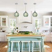 Недорогие Островные огни-1 - одинарный подвесной светильник из хрома