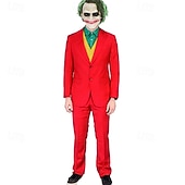  ジョーカー セット スーツ＆ブレザー 仮装パーティー for 男性用 成人 カーニバル パーティー 性能