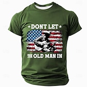  Homens Música Gíria engraçada Camiseta Manga Curta Camiseta Impressão 3D Gola Redonda Camisa Moda Diário Diário Rua Azul Vermelho Verão Primavera Roupa S M L XL XXL XXXL