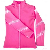 رخيصةأون سترات وصدريات التزلج الفني-جاكيت تزلج على الجليد من الصوف للنساء والفتيات، أسود اللون، مطاطي، مناسب للتدريب والمنافسات، دافئ، مزين بالكريستال/أحجار الراين، بأكمام طويلة، مناسب للتزلج الفني على الجليد