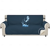 abordables Funda de sofá-Funda de sofá acolchada elástica e impermeable, apta para mascotas, funda protectora de cojín para el hogar, sala de estar, regalo para dueños de mascotas