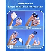 billige star galaxy projektorlys-nattlys for barn, leker med 15 filmer &amp;15 hvite lyder, oppladbart 1200 mAh nattlys for småbarn med 360° rotasjon, fjernstyrte enhjørningsgaver til jenter, leker for jenter 3-12 år gamle