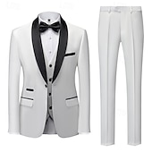 economico Outfit-Disco Anni '80 Pantaloni Abiti Completi &amp; Blazer Lunghe Costume Per uomo Costume di Carnevale Halloween Carnevale Mascherata Club Parata dell'Orgoglio Mese dell'orgoglio Adulti Cappotto Pantaloni