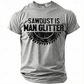  Homens Gíria engraçada Camiseta Manga Curta Camiseta Impressão 3D Gola Redonda Camisa Moda Diário Diário Rua Azul Preto Vermelho Verão Primavera Roupa S M L XL XXL XXXL