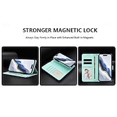 ieftine Carcasă Samsung-telefon Maska Pentru Samsung Galaxy S26 Ultra Plus S25 Ultra Plus S24 Ultra Plus S23 Ultra Plus S24 FE S22 Plus Ultra S23 FE Portofel Card rezista Acceptă încărcarea fără fir cu curea de mână Retro