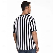 ieftine Costume de fani-Meciul Mondial de Fotbal 2026 Costum Cosplay Tricou Arbitru Cosplay Adulți Bărbați Halloween Carnaval Meci de fotbal Îmbrăcați-vă