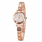 baratos Relógios Quartz-Relógios Femininos  Relógios de Quartzo Femininos de Alta Qualidade  Relógios Fashion Versáteis de Lazer para Estudantes com Presente de Dia dos Namorados de Aniversário/Férias/Comemorações