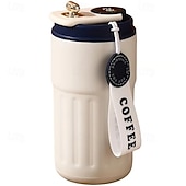 Недорогие Кружки и чашки-Термокружка для кофе из нержавеющей стали 316 с цифровым дисплеем температуры &amp;крышка с сенсорным экраном - самоохлаждающаяся/подогреваемая чашка, индикатор в реальном времени, портативный термометр