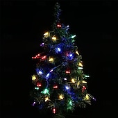 olcso Elemmel működő-Vízálló elemes fényfüzér mini lámpák 33ft 100 LED 8 funkciós időzítő távirányítóval benti hálószobához Valentin-nap új év Halloween esküvői parti hangulatú díszvilágítás