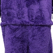 preiswerte Tierkostüm-Kigurumi-Pyjamas Gruppenkostüm Onesie-Kostüm Dickes Baby Fantasie Warm Bequem Mit Kapuze Fleece Erwachsene Herren Damen Unisex Halloween Karneval Party Leistung Hausbekleidung Verkleiden