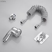cheap Bathroom Accessory Set-Handheld Shower Head with Adjustable Spray - 304 Stainless Steel Bathroom Faucet Extension, Detachable Hose for Bathtub &amp; Sink, Ergonomic Design for Comfortable Bathing, Durable &amp; Easy to Clean