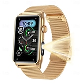 baratos Seleções de Valor-G50 Relógio inteligente 1.57 polegada Relógio inteligente Bluetooth Podômetro Aviso de Chamada Monitoramento de Atividade Física Compatível com Smartphone Unisexo Suspensão Longa Chamadas com Mão