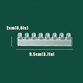 ieftine Depozitare  &amp; Organizare-12 buc suport de depozitare bijuterii montat pe perete, simplu, transparent, pentru cercei, coliere, brățări, organizator, suport de depozitare pentru acasă, cadou de Ziua Îndrăgostiților
