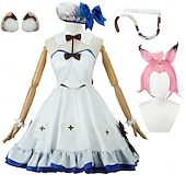 cheap Anime Costumes-Elemental Saga DIONA Anime Cosplay Costume Outfits Cosplay Suits Video Game Costumes Halloween Carnival Comic Con Costume For Women's Adults'