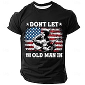  Homens Música Gíria engraçada Camiseta Manga Curta Camiseta Impressão 3D Gola Redonda Camisa Moda Diário Diário Rua Azul Vermelho Verão Primavera Roupa S M L XL XXL XXXL