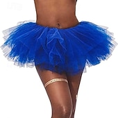 economico Fondi-Costume di fantasia Tutu Gonna in tulle Retrò Vintage Anni '80 Adulti Per donna Halloween Carnevale Feste Performance Vestirsi