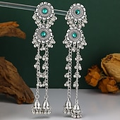 Недорогие Свадьба ACC-Жен. Серьги-слезки Черный Белый Цвет шампанского Сплав Богемия Винтаж