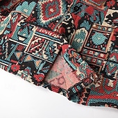 economico giacca camicia da uomo-Per uomo Camicia Camicia casual Giacca camicia Sopracamicia Rombo Quotidiano All'aperto Rosso Azzurro cielo Marrone Manica Lunga Collo ripiegato Primavera Autunno Abbigliamento Tasca