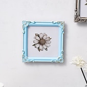 abordables Sculptures-Cadre photo décoratif à motif tridimensionnel de style européen (1 pièce), idéal pour la décoration de photos dans une chambre ou un bureau, accessoire de photographie et décoration murale.