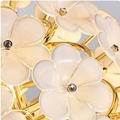 economico Luci Isola cucina-4 luci 6 luci 45 cm Design a isola Luci da Soffitto Metallo Vetro Galvanizzato Contemporaneo 110-120V 220-240V