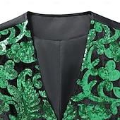  Rugido 20s 1920s Retro Antiguo Chaleco Caballero Gángster Cachemir Jacquard Disfraz Hombre Disfraz de carnaval Carnaval Fiesta de Cóctel Fiesta temática Despedida de Soltera Adulto Chalecos