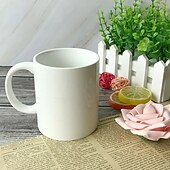 abordables Tazas-Taza de cerámica personalizada para el dedo medio, divertida taza blanca para café, leche, agua, té con asa para fiesta, Día de los Inocentes, interesante taza de cerámica personalizada para el dedo