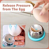 olcso Eszközök tojáshoz-2 db tartós tojáslyukasztó tojáslyukasztó lyukasztó különálló lyuk rozsdamentes acél tű tojás tojáslyukasztó konyhai eszközök