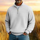 Χαμηλού Κόστους Κλασικό Πόλο Ανδρών-Ανδρικά Κοτλέ πουκάμισο Με Υφή Causal Διακοπές Τρίμηνο φερμουάρ Μακρυμάνικο Μοντέρνα Βασικό Συμπαγές Χρώμα Με Υφή Φερμουάρ Ζεστό Φθινόπωρο Άνοιξη &amp; Χειμώνας Φθινόπωρο &amp; Χειμώνας Κανονικό