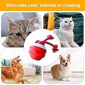 رخيصةأون لعب الكلاب-لعبة باور تيل 2.0 للكلاب، كرة تفاعلية للكلاب، كرة قفز