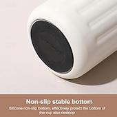 Недорогие Кружки и чашки-Термокружка для кофе из нержавеющей стали 316 с цифровым дисплеем температуры &amp;крышка с сенсорным экраном - самоохлаждающаяся/подогреваемая чашка, индикатор в реальном времени, портативный термометр