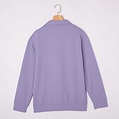 preiswerte Klassisches Poloshirt für Herren-Herren Waffel-Poloshirts Textur Lässig Täglich Revers Langarm Streetwear Cool Einfach Klassicher Stil Strukturiert Herbst Frühling &amp; Herbst Normale Passform Aprikose Schwarz Hellgrün Armeegrün