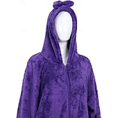 preiswerte Tierkostüm-Kigurumi-Pyjamas Gruppenkostüm Onesie-Kostüm Dickes Baby Fantasie Warm Bequem Mit Kapuze Fleece Erwachsene Herren Damen Unisex Halloween Karneval Party Leistung Hausbekleidung Verkleiden