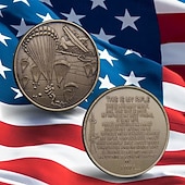 お買い得  アメリカ合衆国250周年-アメリカ空軍記念コイン - アメリカ合衆国250周年金属チャレンジコイン、鉄アートコレクティブル軍バッジ、退役軍人や航空士への愛国的な記念品ギフトセミクインセンテニアル