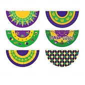 tanie Garden Flags, Banner-Brazil Carnival Flag, Mardi Gras Half Flag, Carnival Party Decorations, Festive Atmosphere, Colorful Festival Flag for Home, Parade, and Outdoor Event Decor