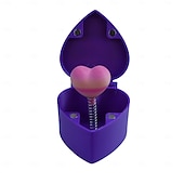 billige Statuer-hjerteformet overraskelsesspøkeboks med hemmelig rom &amp;overraskelsesmekanisme - romantisk nyhetsgave til valentinsdagen, fester, vitser - roseboks for frierier, unnskyldninger, arrangementer