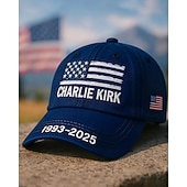  Pánské Unisex Klobouk k 250. výročí Spojených států Kšiltovka Sluneční klobouk Trucker Hat Rubínově červená Námořnická modř Polyester / polyamid Nastavitelná Vlastenec prázdniny Sportovní Denn