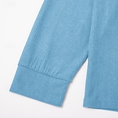 baratos Polo Clássico Masculino-Homens Camiseta de Veludo Textura Casual Esportes Lapela Manga Longa Moda Básico Bloco de cor Botões Estriado Outono Primavera &amp; Outono Outono &amp; inverno Normal Preto Azul Marinha cáqui Cinzento Azul